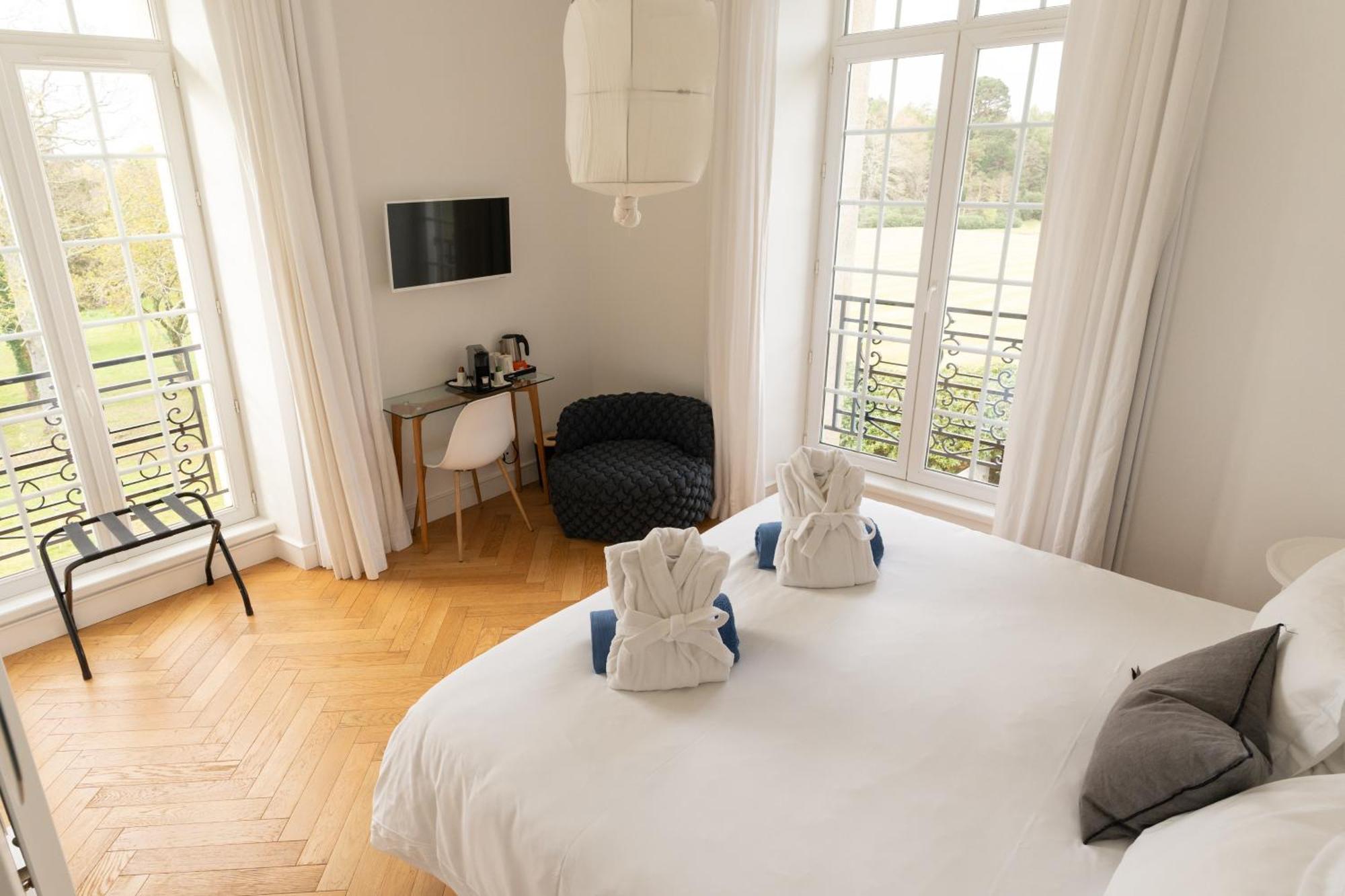 Les Garennes - Hotel Spa Bénodet Exteriér fotografie